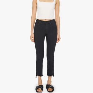 Mother Denim The Insider Crop Step Fray
